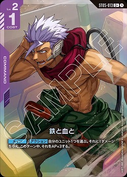 ※浜松店併用品商品　鉄と血と(C+) 【GCGST05-013C+】